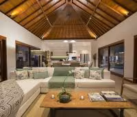 Villa Sol y Mar, Living Room at Night